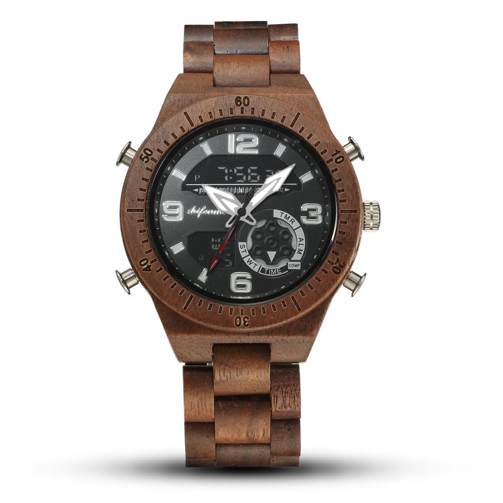 reloj de madera personalizado