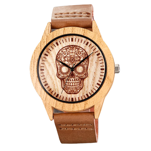 reloj de madera para hombre